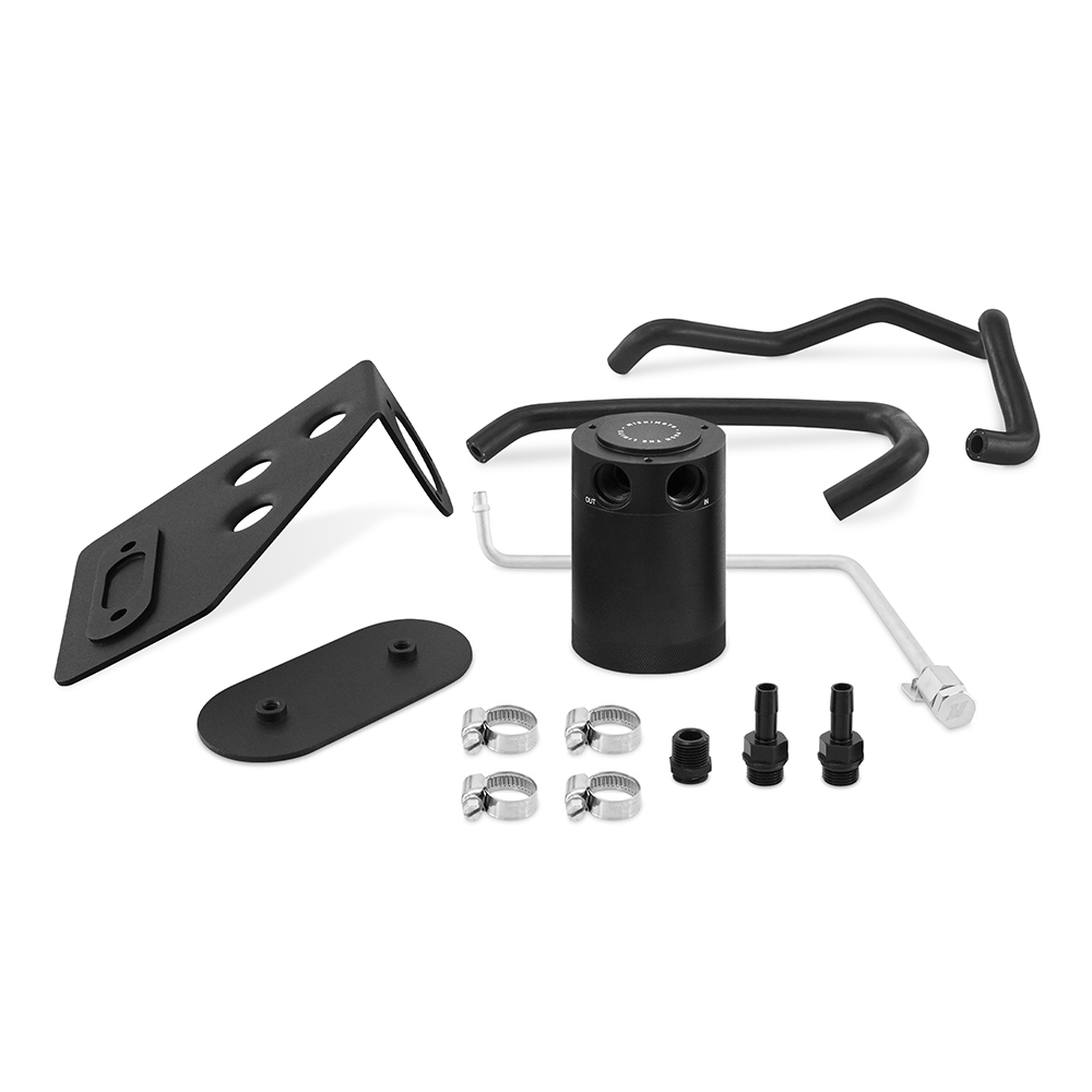 Mishimoto — Mishimoto 2020+ Toyota Supra Baffled Oil Catch Can Kit - Black
Oil Catch Can Kit - view 9
